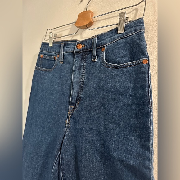 Madewell Tapered Leg High Rise Denim - Picture 10 of 10